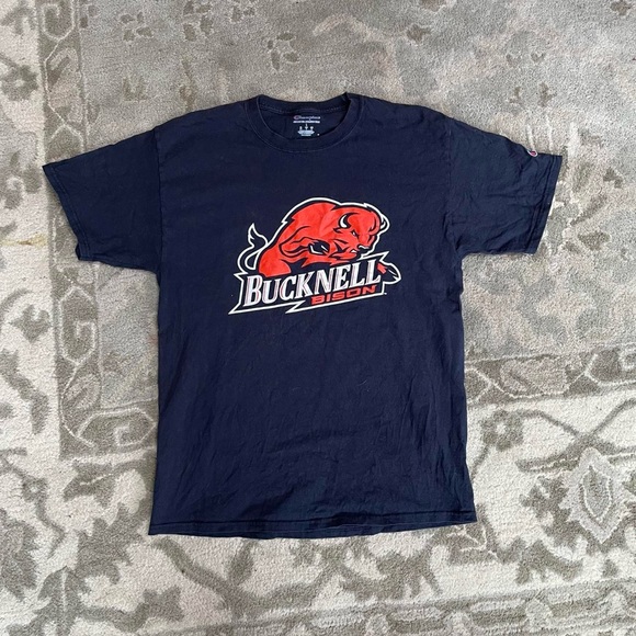 Champion Other - Champion Bucknell Bison Navy Graphic Tee - Men